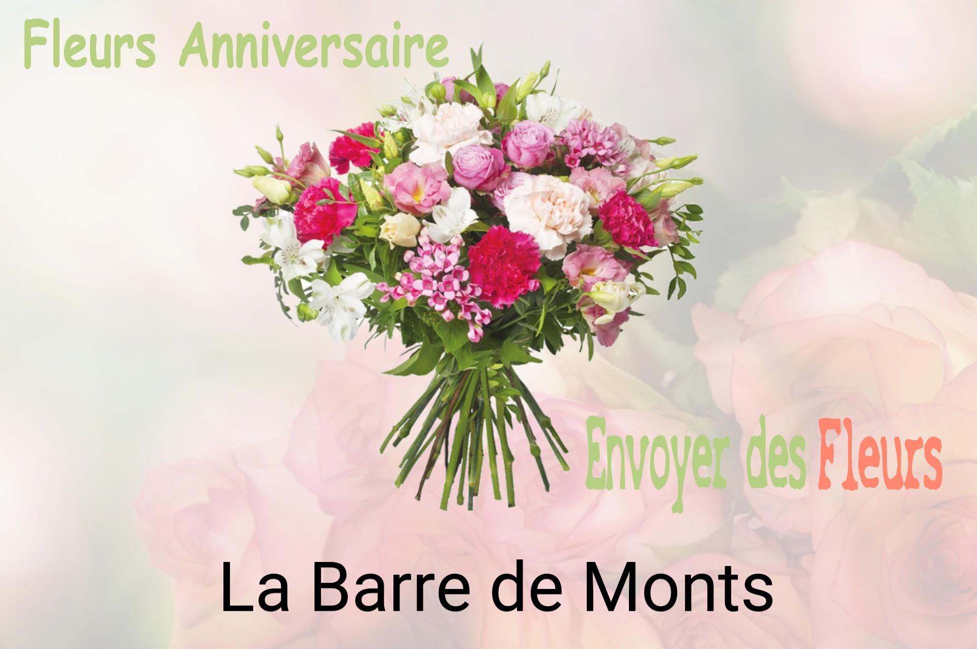 Bouquet de fleurs d’anniversaire livré à La Barre-de-Monts